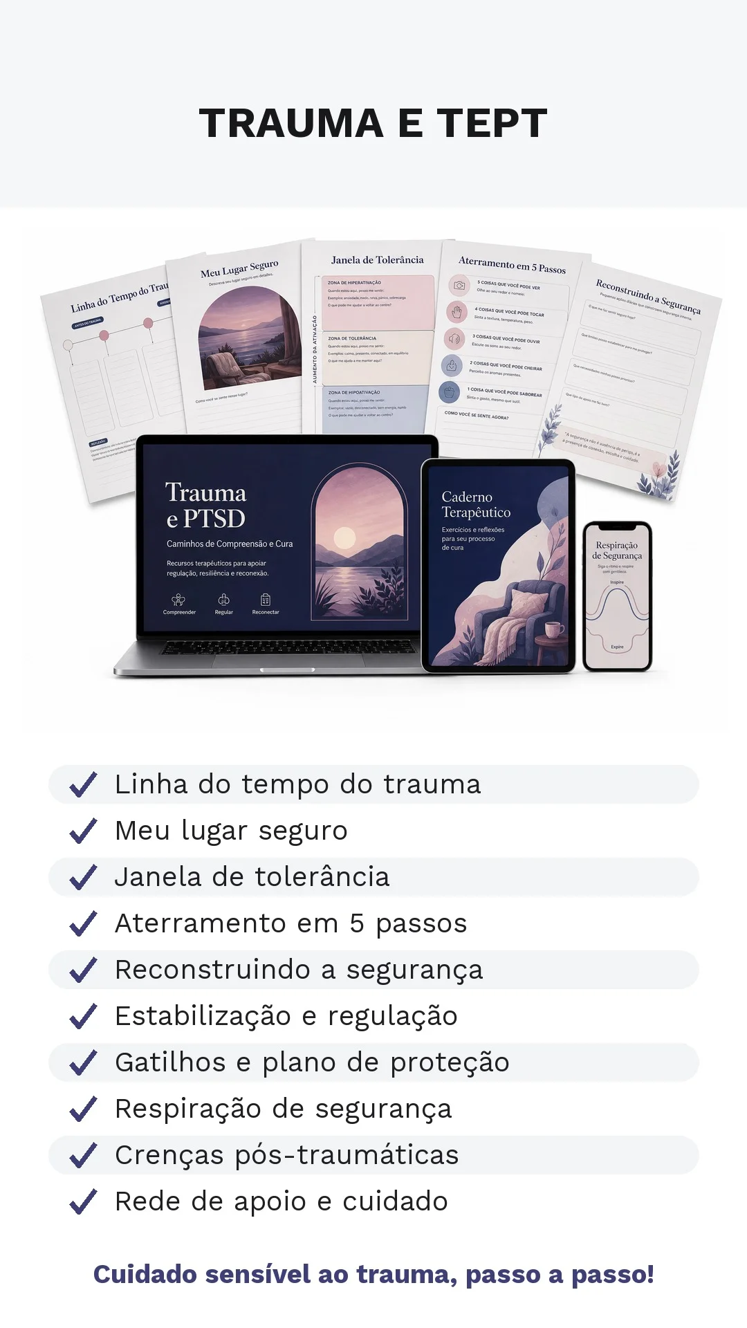 Temas e títulos das ferramentas da Biblioteca Psicointeração (5)